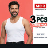 Grand Vest White RN (Pack Of 3)