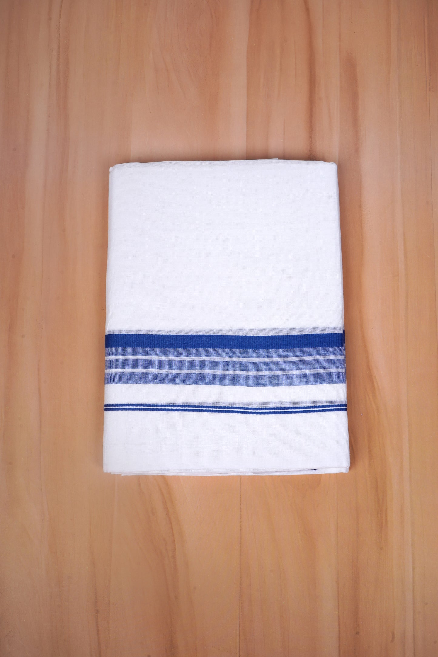 FCD-586 W/D DHOTI 3.80 MTR - Blue