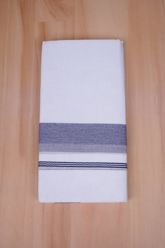 FCD-394 W/D DHOTI 3.80 MTR- Blue 2