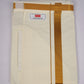 PKT GLS-02C VELCRO CREAM SINGLE DHOTI