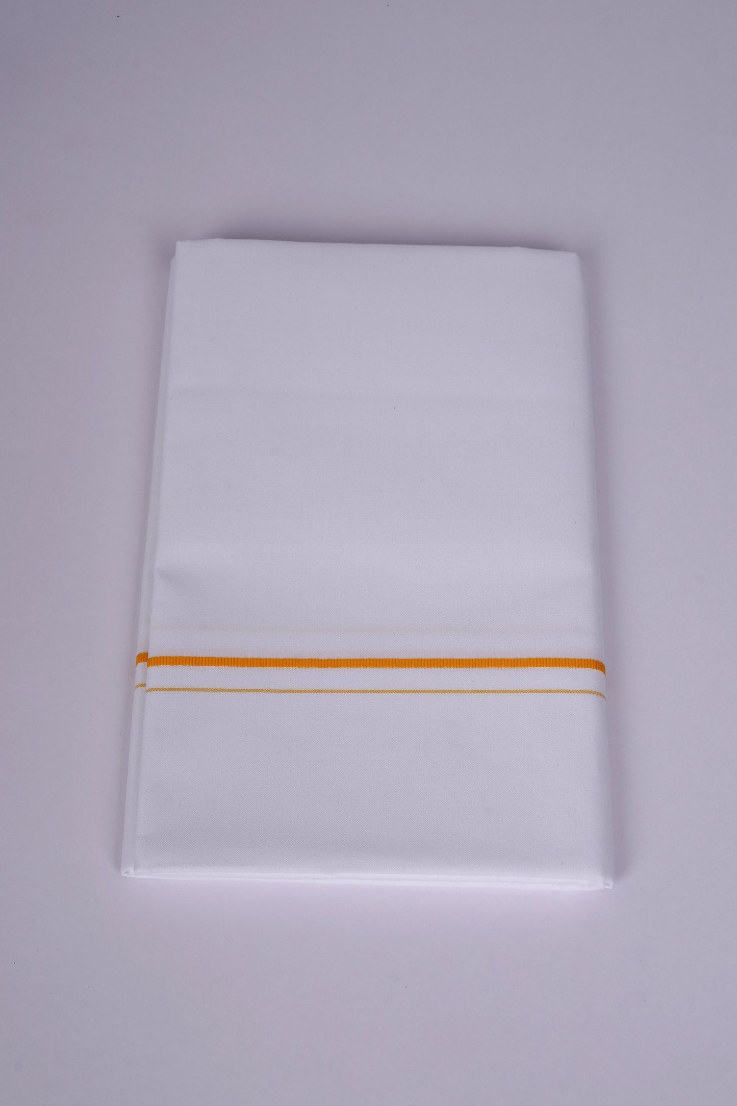 SS-STAIN FREE W/S DHOTI  2.00 MTR - Yellow