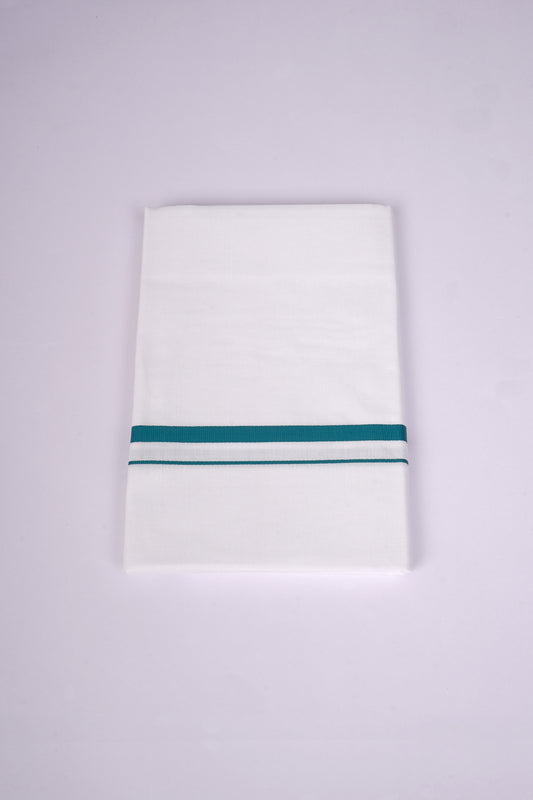 HS-19 W/S DHOTI  1.90 MTR - Dark Green