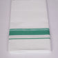 FS-129 W/S DHOTI  1.90 MTR -  Green