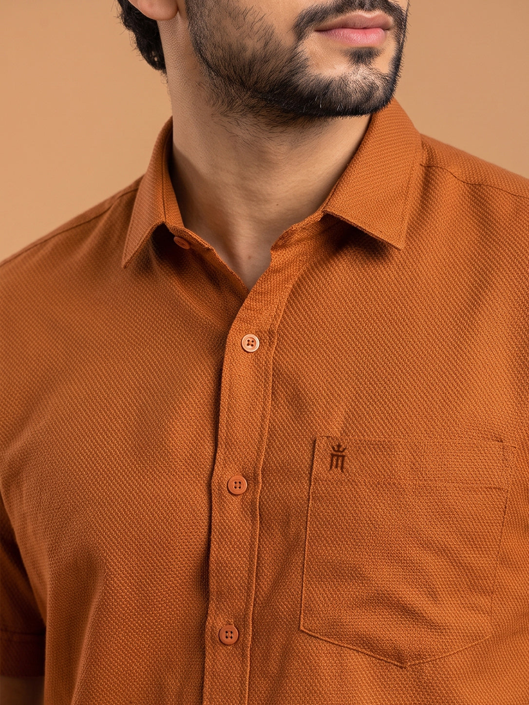 MCR VEGA FORD 23001 Half Sleeve Formal Color Shirt For Men
