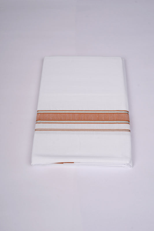 FS-105 W/S DHOTI  2.00 MTR - Dark Orange