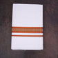 FD-176 W/D DHOTI 3.80 MTR-Brown