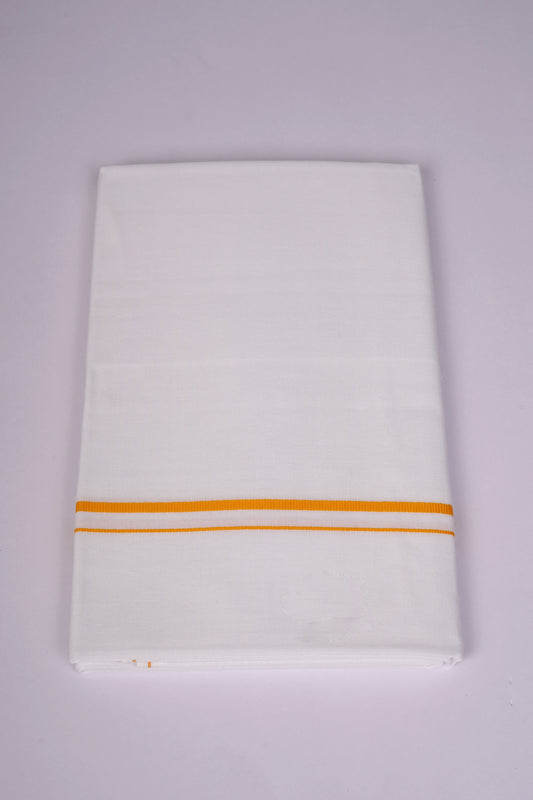 SS-14 W/S DHOTI  2.00 MTR - Yellow