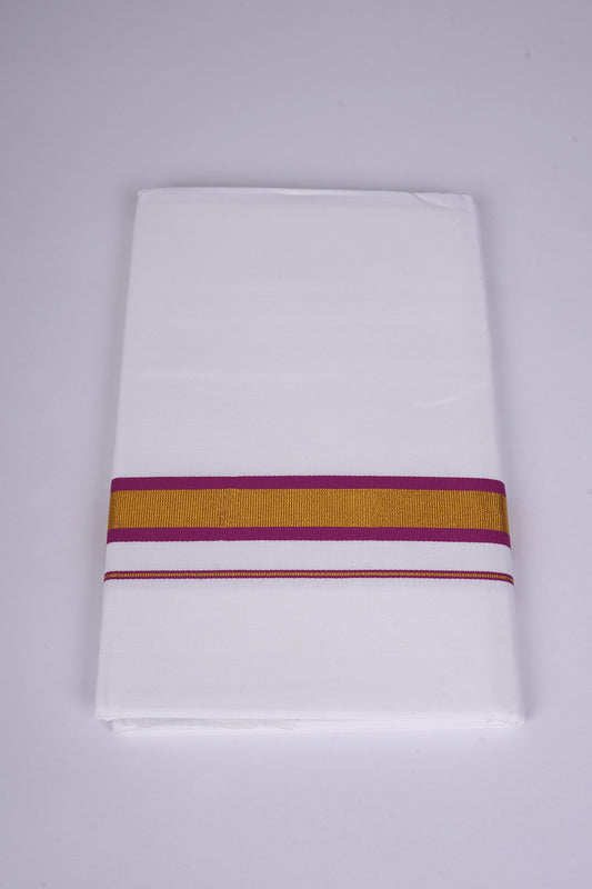 FS-103 W/S DHOTHIE 2.00 MTR - GOLD VIOLET