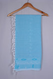 JACQU COTTON COTTON - CBT-19 BATH TOWEL - 30X60 - BLUE