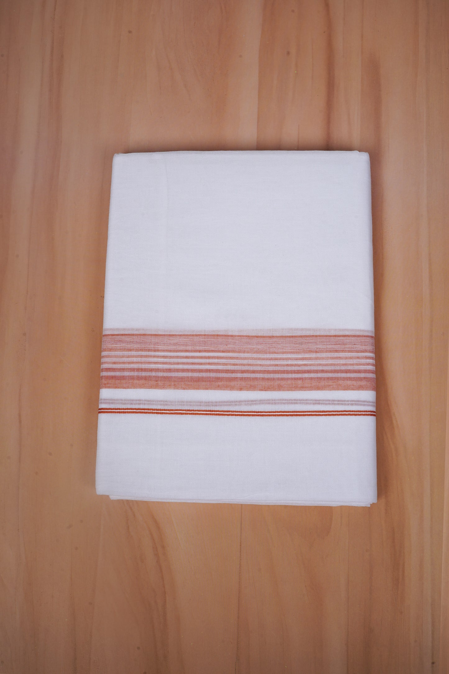 FCD-581 W/D DHOTI 3.80 MTR - Light Orange