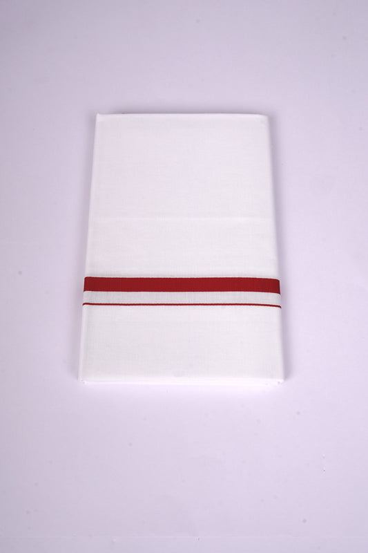 HS-04 W/S DHOTI   2.00 MTR - Red