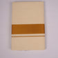 GLD-52C CREAM DOUBLE DHOTI  3.80 MTR