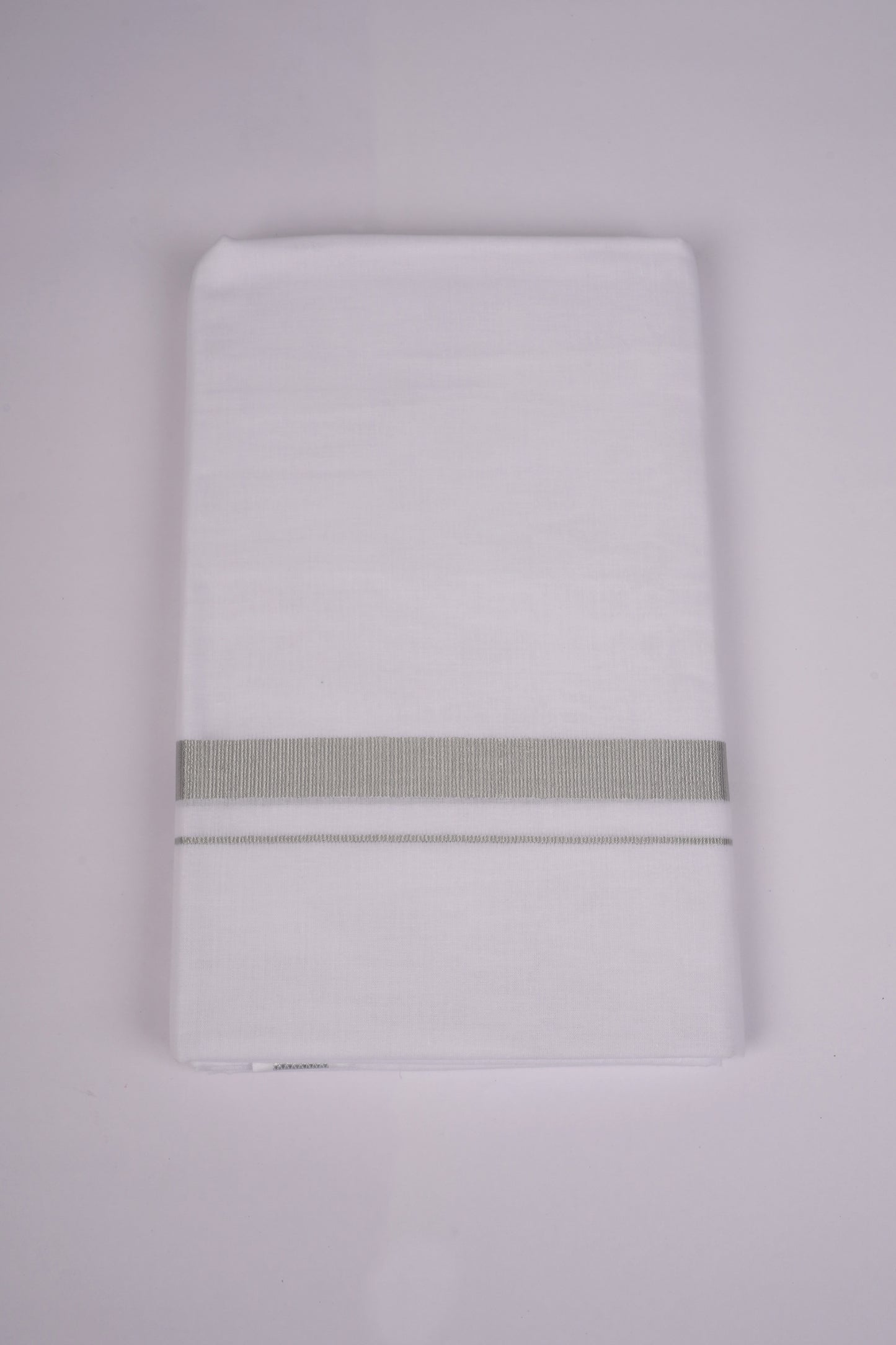 SLD-28 WHITE DOUBLE DHOTI  3.80 MTR