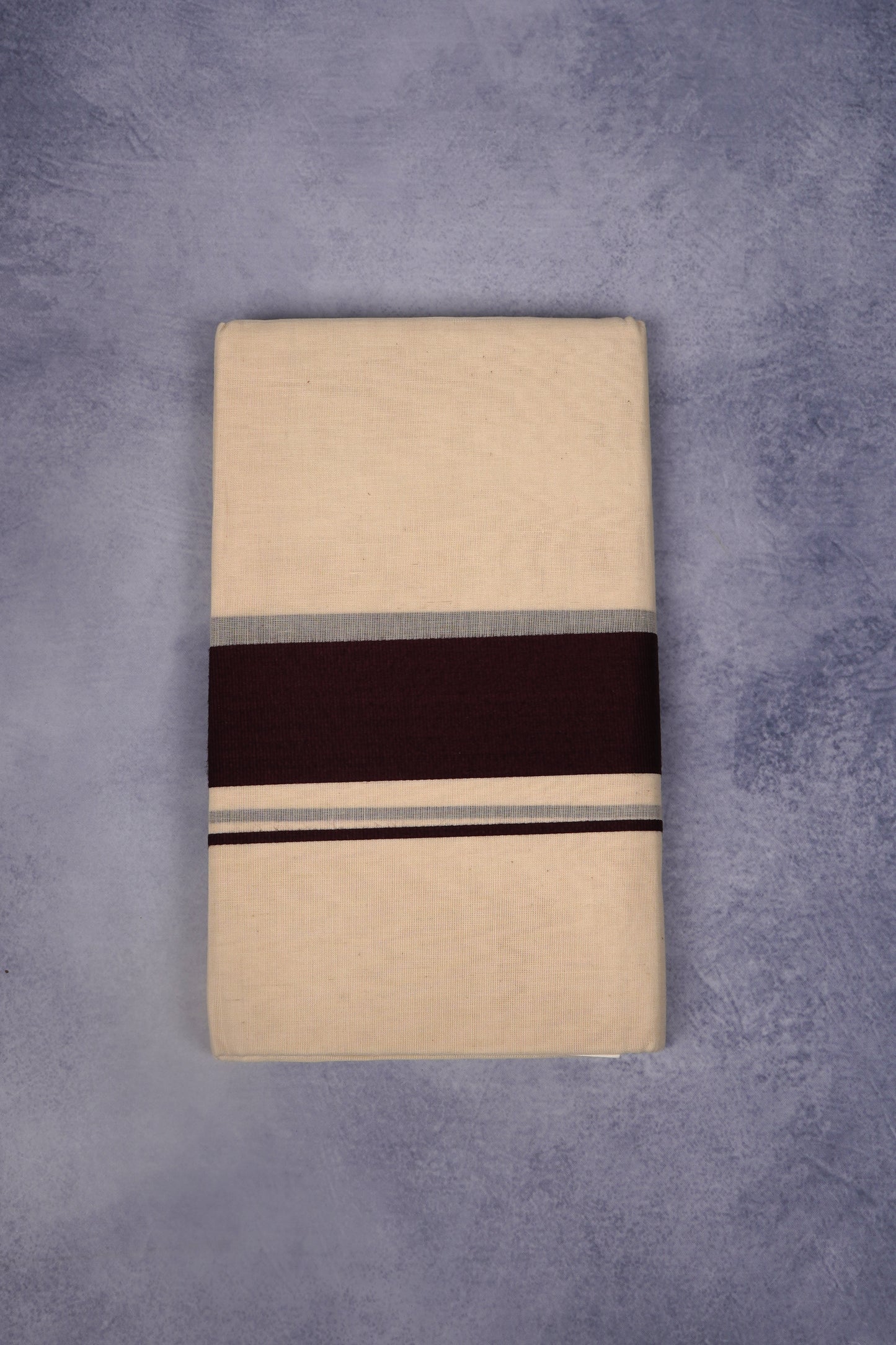 FCD-77C C/D DHOTI  4.00 MTR-Dark Brown
