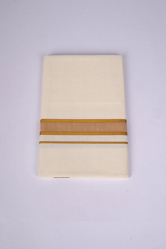 FS-133C C/S DHOTI  2.00 MTR - Light Orange