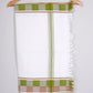 JOCKEY HONEY COMBED COTTON - WBT-11 BATH TOWEL - 30X60 - GREEN