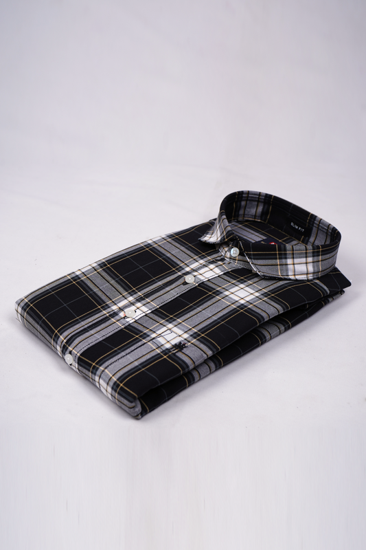 MCR BIANCO CHECKS 91003 Full Sleeve Formal Color Shirt For Men