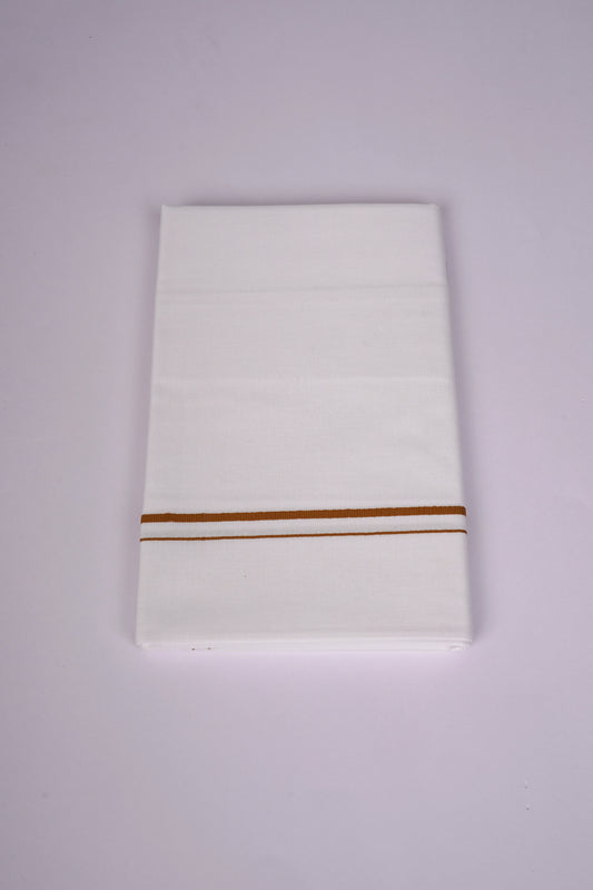 SS-21 STITCH W/S DHOTI  2.00 MTR - orange
