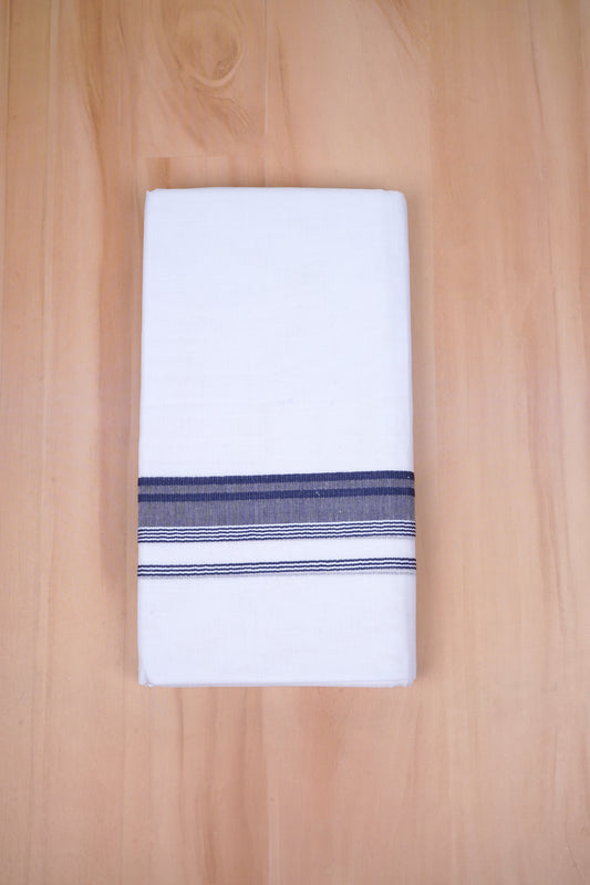 FCD-331 W/D DHOTI 3.80 MTR-Blue