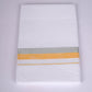 FS-124 W/S DHOTI  1.90 MTR - Silver Yellow