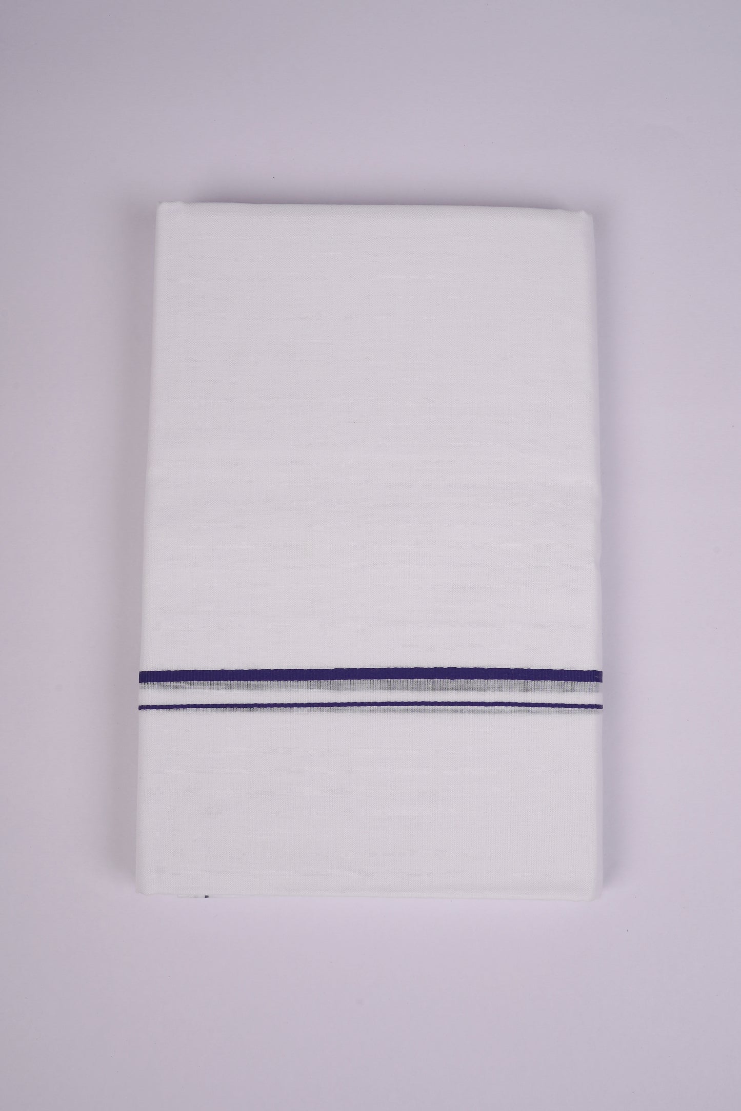 SD-18 W/D DHOTI  3.70 MTR-Dark Blue