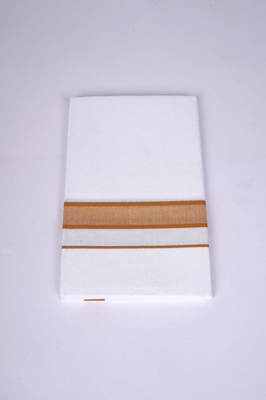 FS-112 W/S DHOTHIE 2.00 MTR - LIGHT BROWN