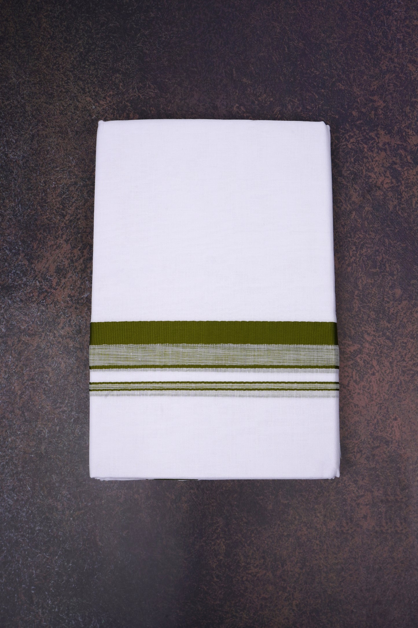 FD-170 W/D DHOTI 3.80 MTR-Dark Green