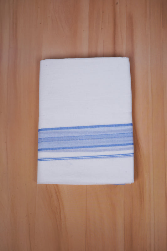 FCD-588 W/D DHOTI 3.80 MTR - Sky Blue