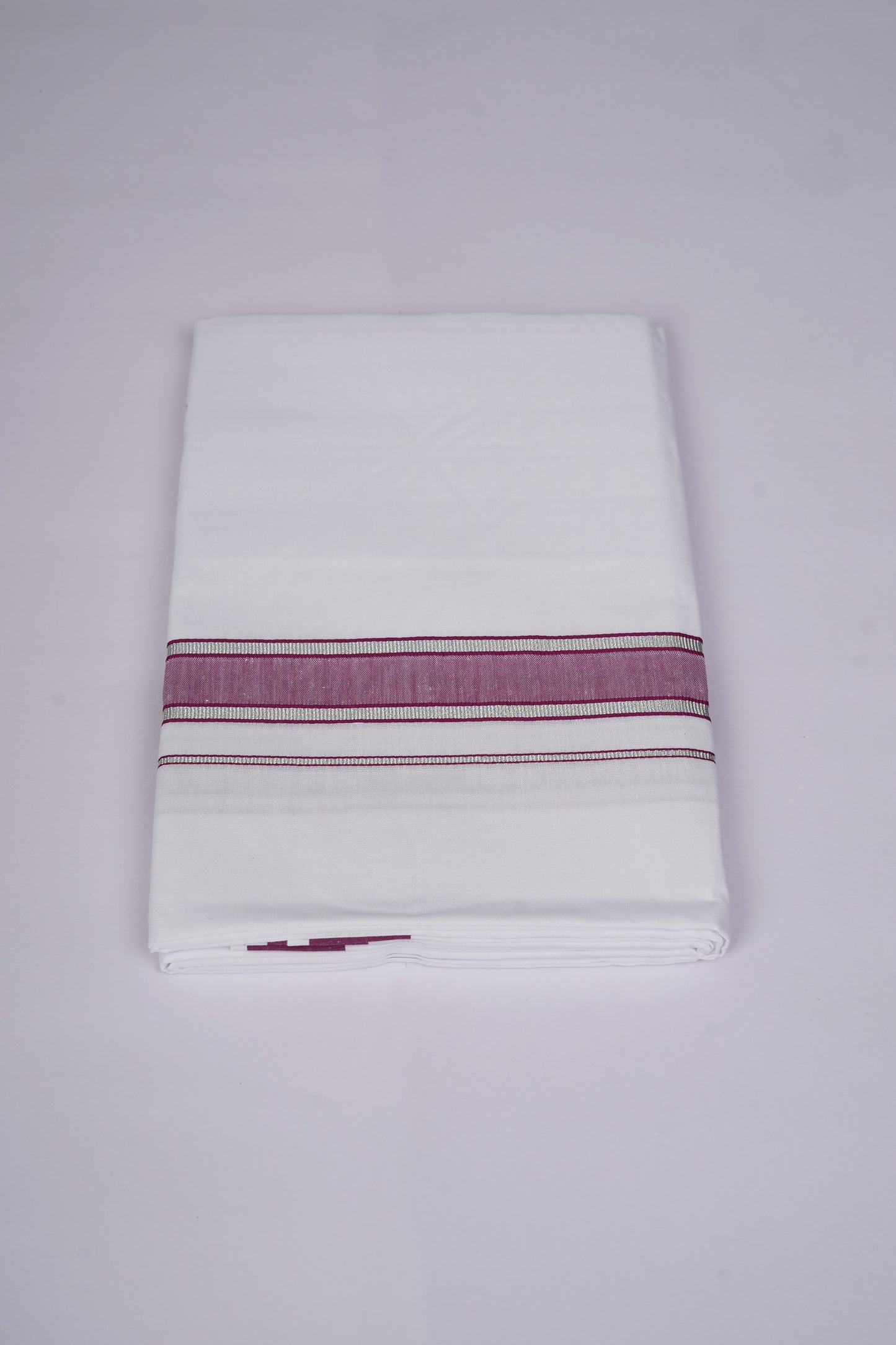 FS-105 W/S DHOTI  2.00 MTR - Dark Violet
