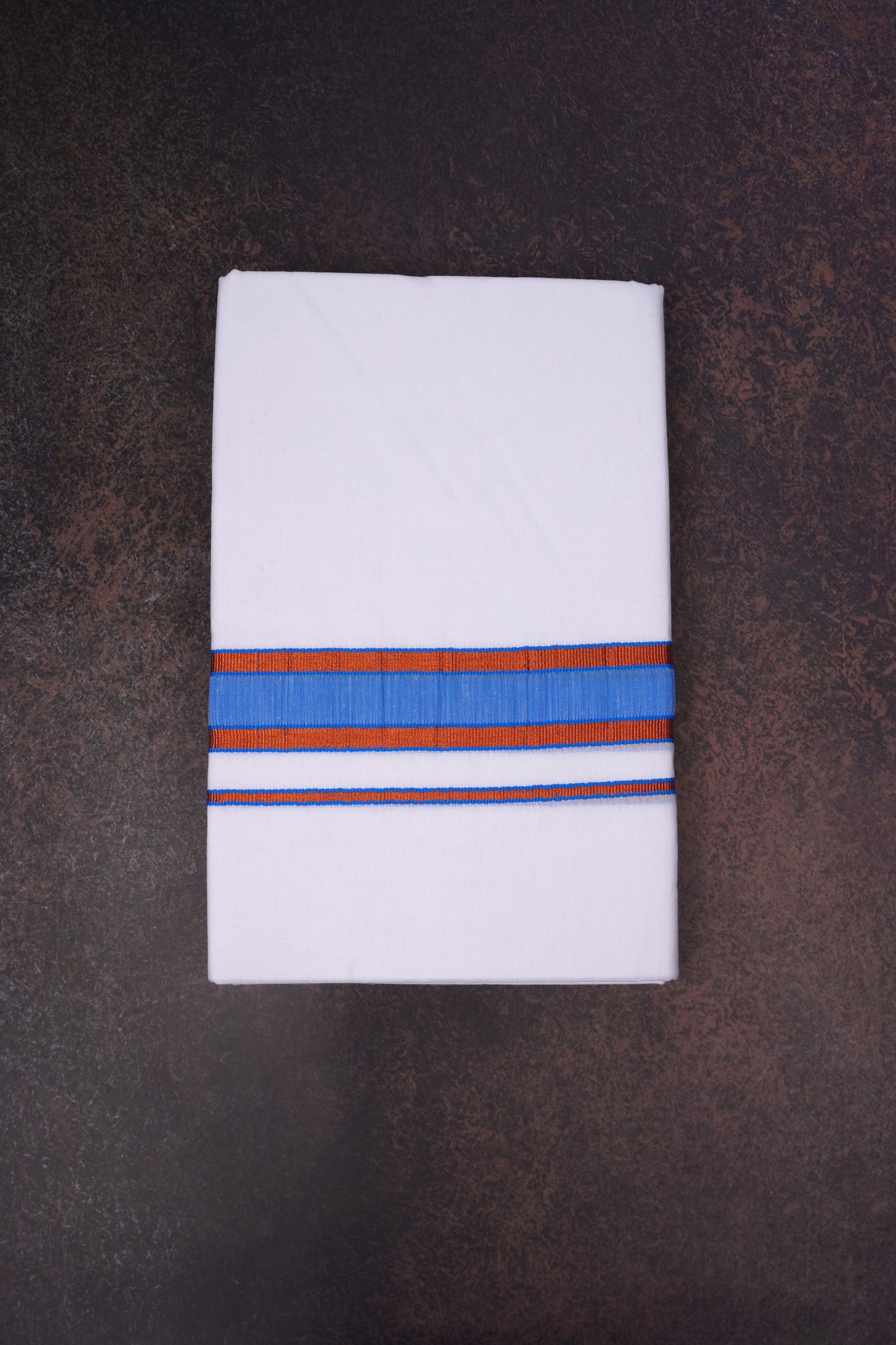FD-176 W/D DHOTI 3.80 MTR-Sky Blue