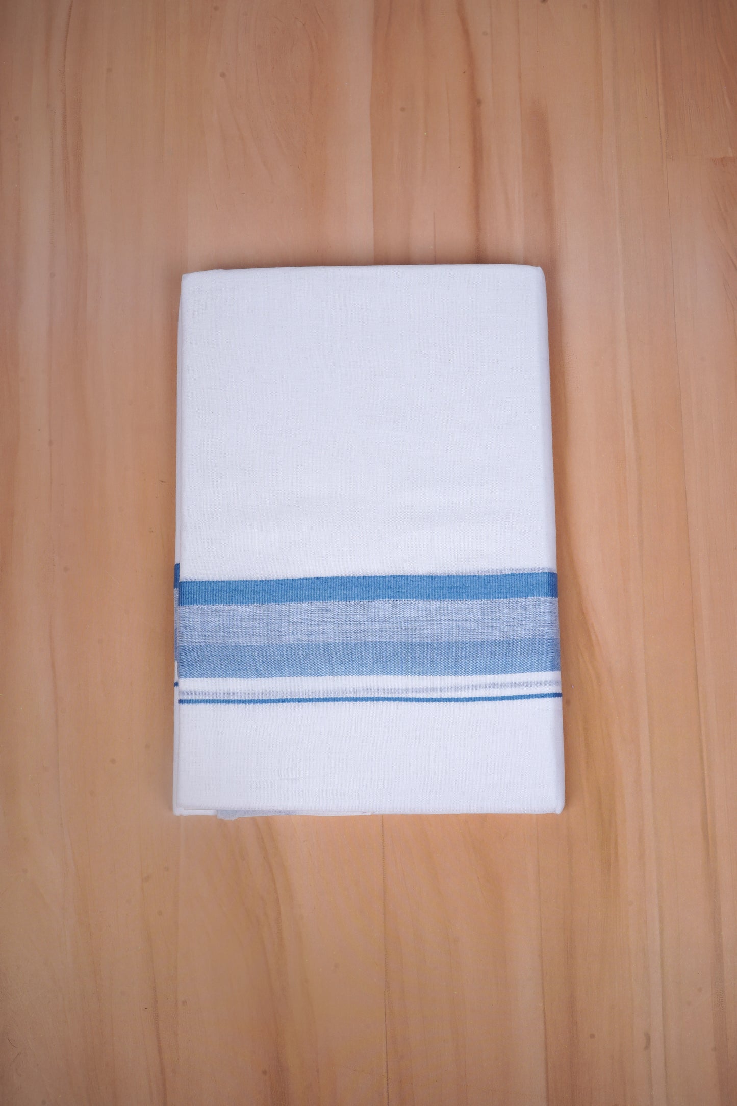 FCD-602 W/D DHOTI 3.80 MTR - Sky Blue
