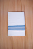 FCD-602 W/D DHOTI 3.80 MTR - Sky Blue