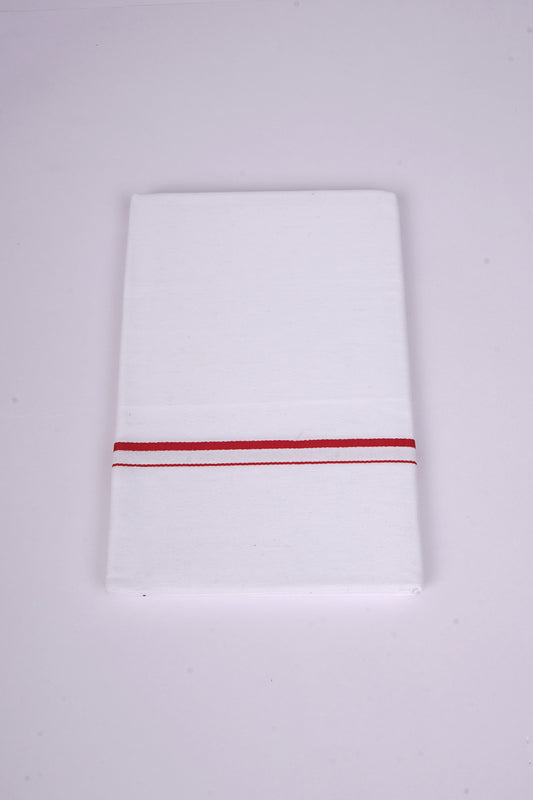 SS-25 W/S DHOTI  2.00 MTR - red