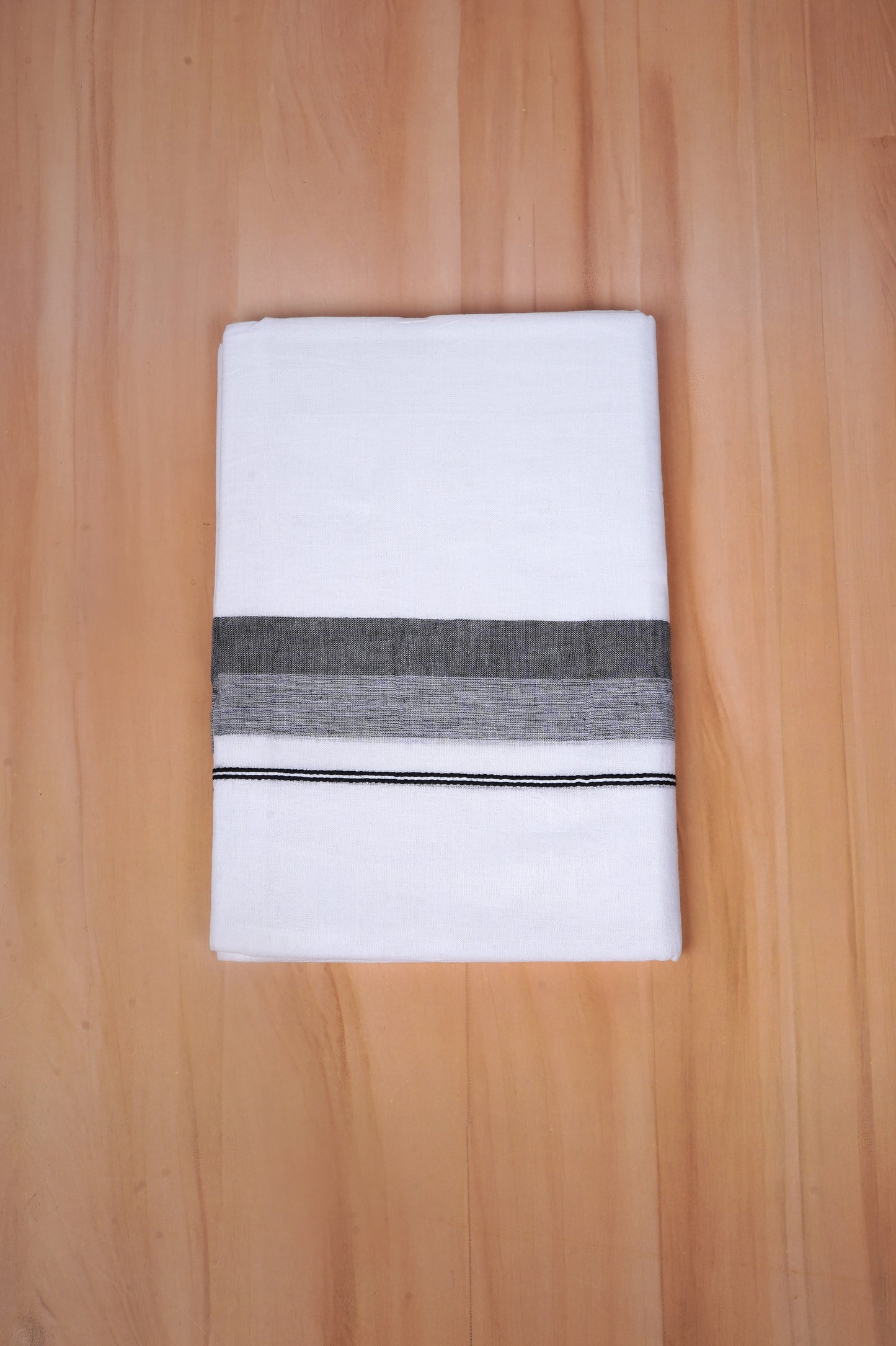 FCD-570 W/D DHOTI 3.80 MTR - Dark Black