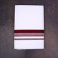 FD-170 W/D DHOTI 3.80 MTR-Dark maroon