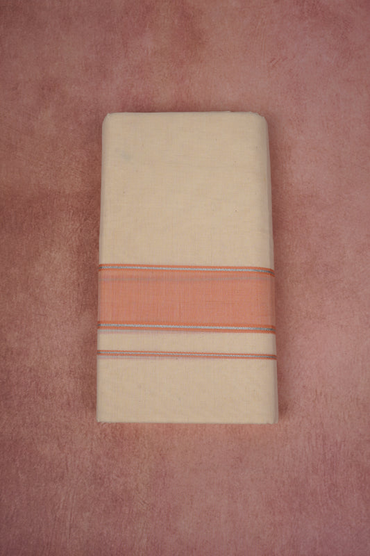 FCD-364C C/D DHOTI  3.80 MTR-Light Brown