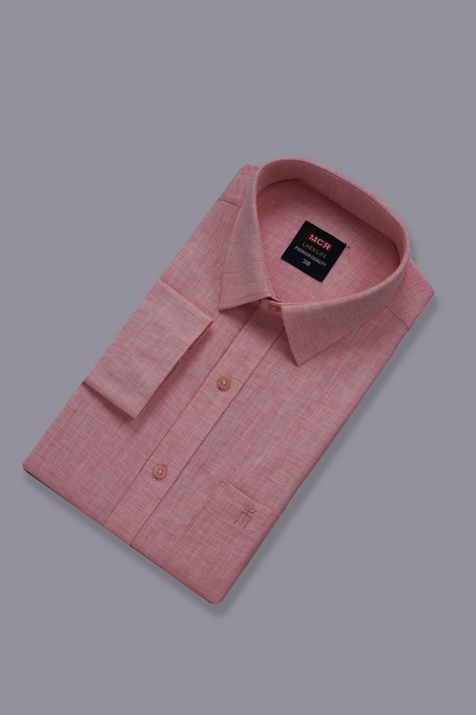 MCR LINEN LIFE 93105 Full Sleeve Formal Color Shirt For Men