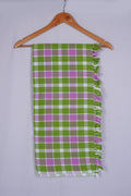 COLOUR DOBBY COTTON - CBT-21 BATH TOWEL - 30X60 - GREEN