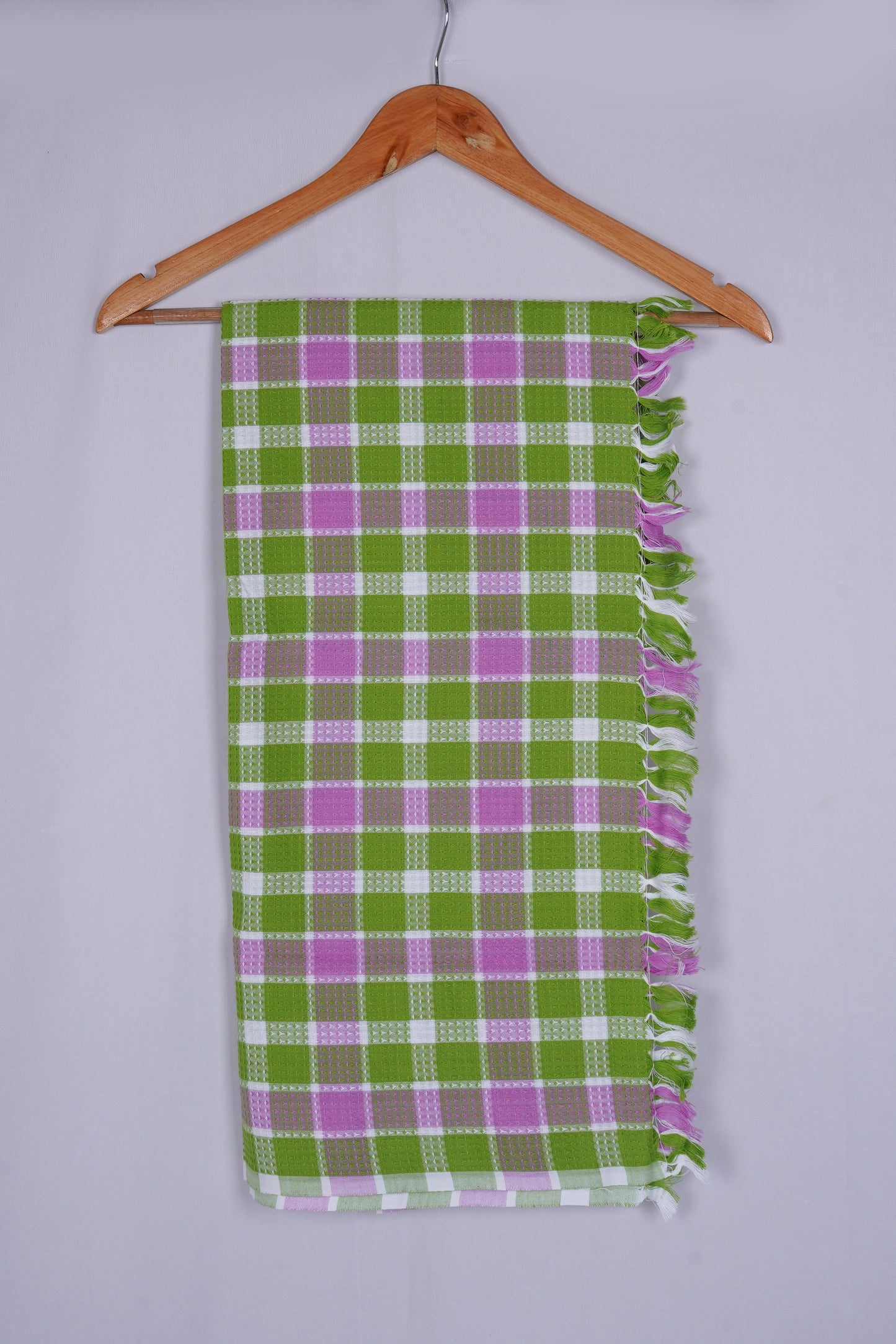 COLOUR DOBBY COTTON - CBT-21 BATH TOWEL - 30X60 - GREEN