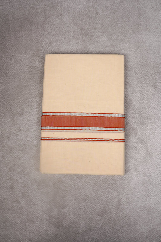FD-178C C/D DHOTI  3.80 MTR-Orange