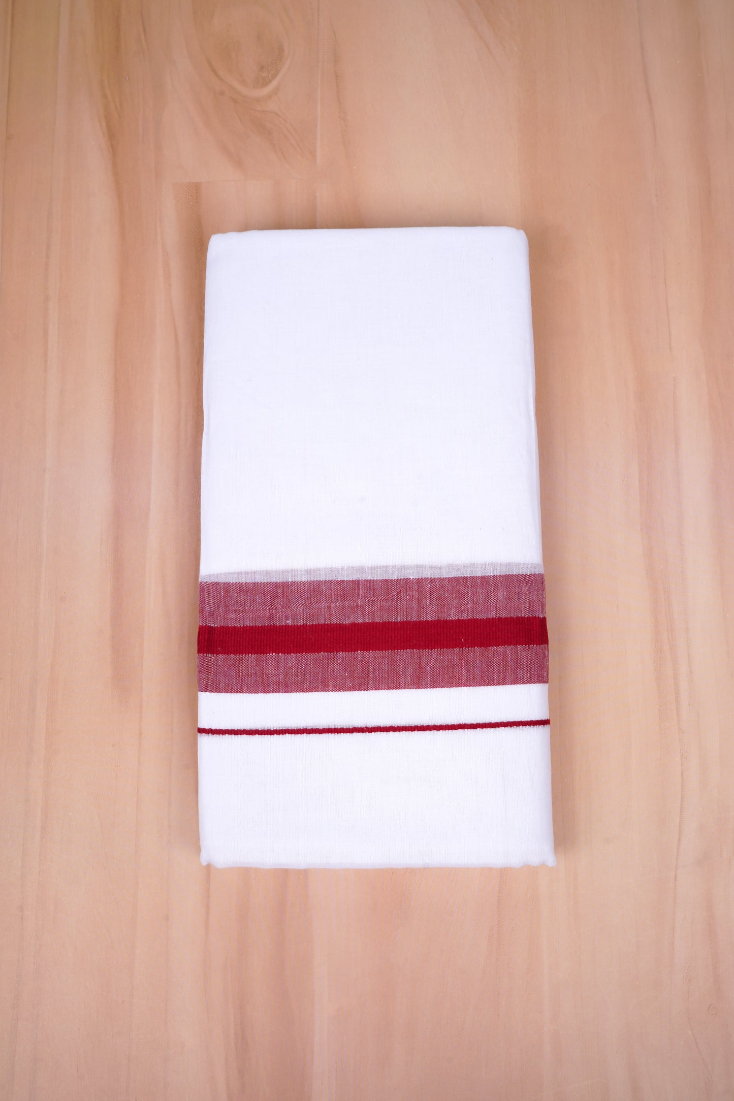 FCD-392 W/D DHOTI 3.80 MTR- Red