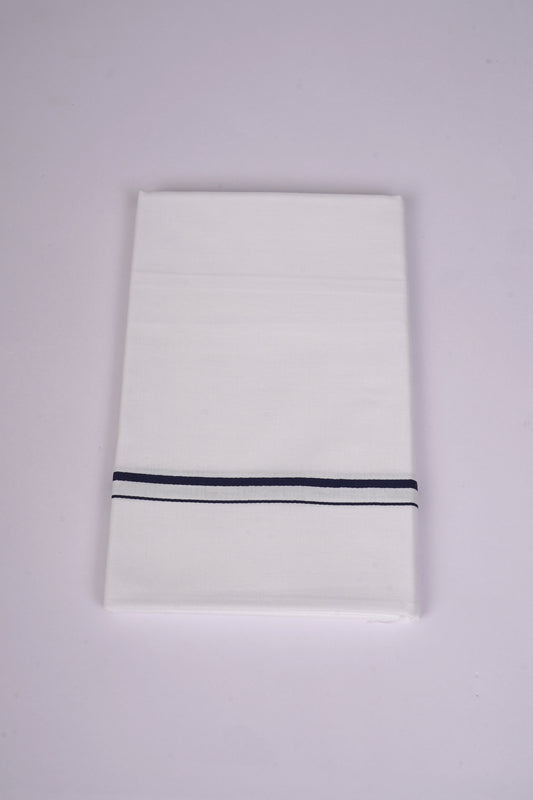 SS-21 STITCH W/S DHOTI  2.00 MTR - Dark Blue