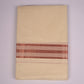 RGD-21C CREAM DOUBLE DHOTI  4.00 MTR