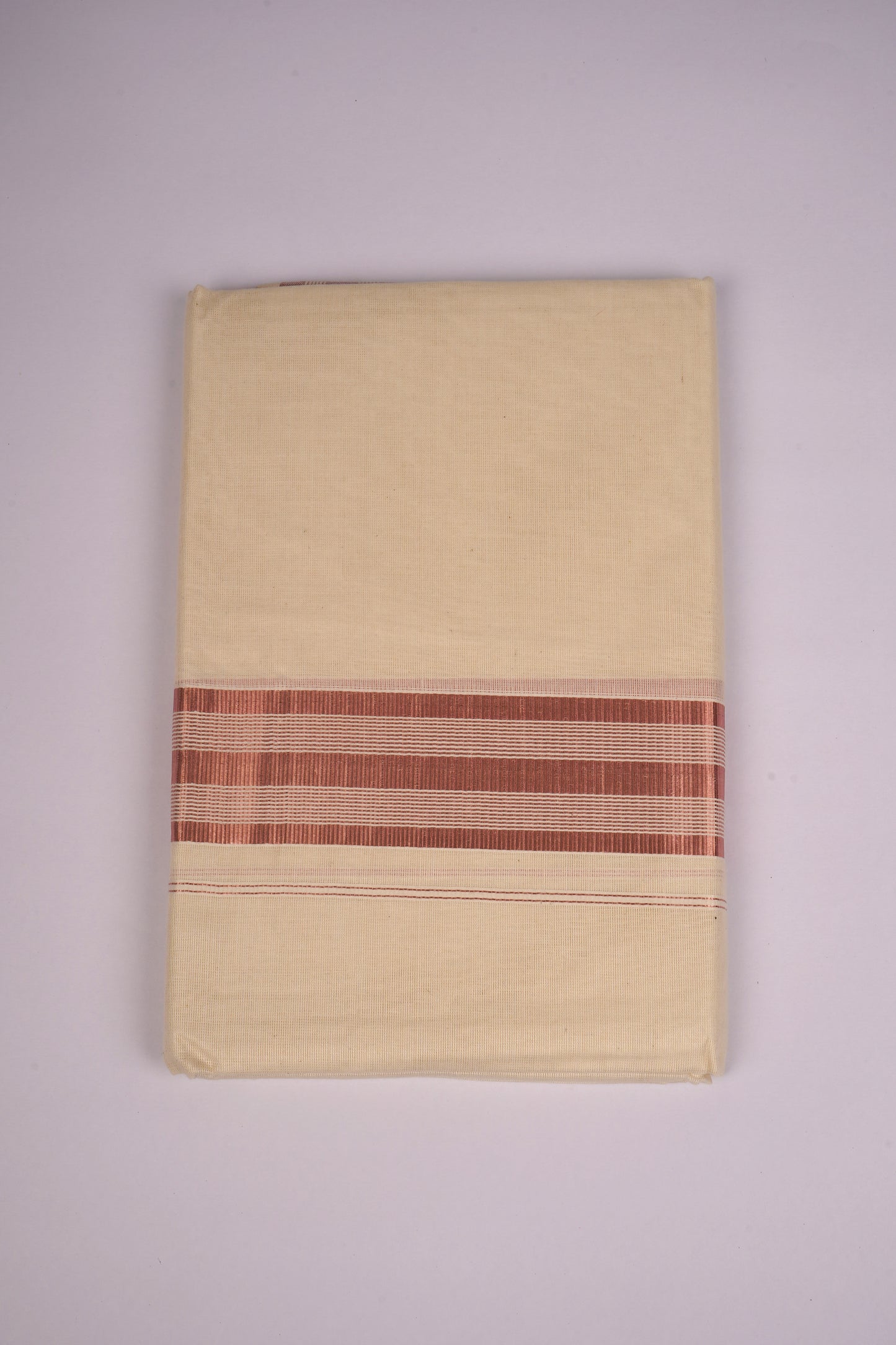 RGD-21C CREAM DOUBLE DHOTI  4.00 MTR
