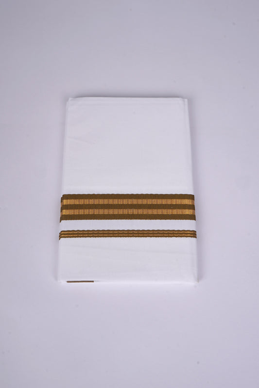 FS-100 W/S DHOTI  2.00 MTR - Brown