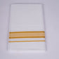FS-106 W/S DHOTI 2.00 MTR - LIGHT YELLOW