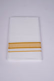 FS-106 W/S DHOTI 2.00 MTR - LIGHT YELLOW