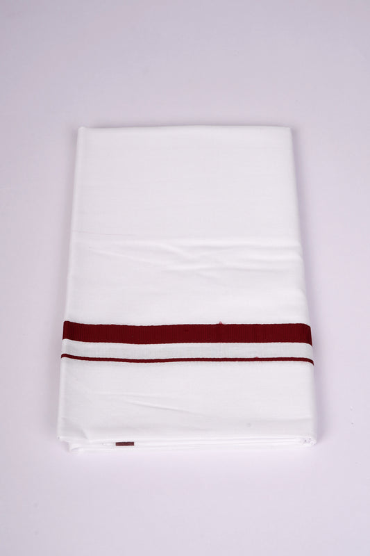 HS-15 W/S DHOTI  1.90 MTR - Maroon