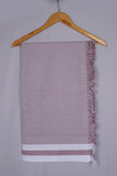 COLOUR MINICHECK COTTON - CBT-24 BATH TOWEL - 30X60 - LIGHT SHADOW PINK