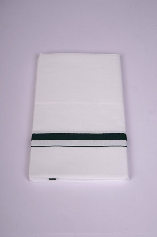 HS-05 W/S DHOTI  2.00 MTR - Dark Green